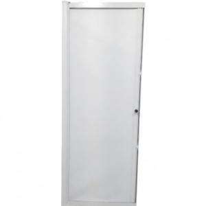 Porta Retratil Recolhível Ventana Finestra Conquista Trailer e Motorhome - RioBikeRV - foto porta fechada